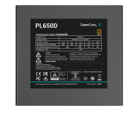 Deepcool PL650D 650W 80 Plus Bronze - 1274415 - zdjęcie 7